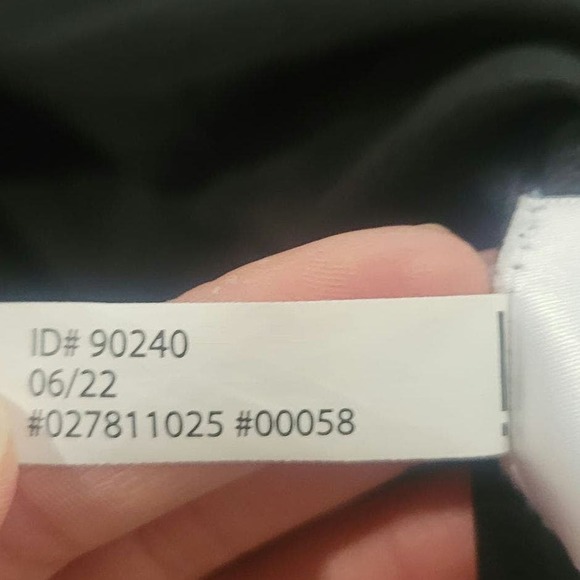 Express Textured Clip Dot Tiered Trapeze Dress in Pitch Black Size Medium. - Picture 3 of 5